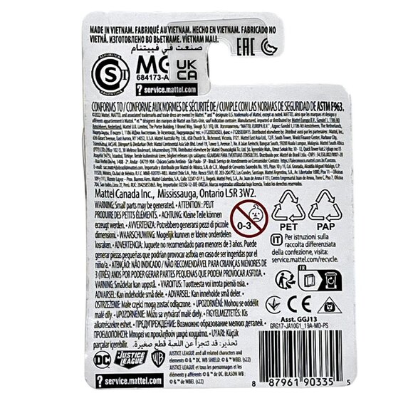 DC Justice League Cyborg Micro Collection Mini Figure NIB - Picture 2 of 4